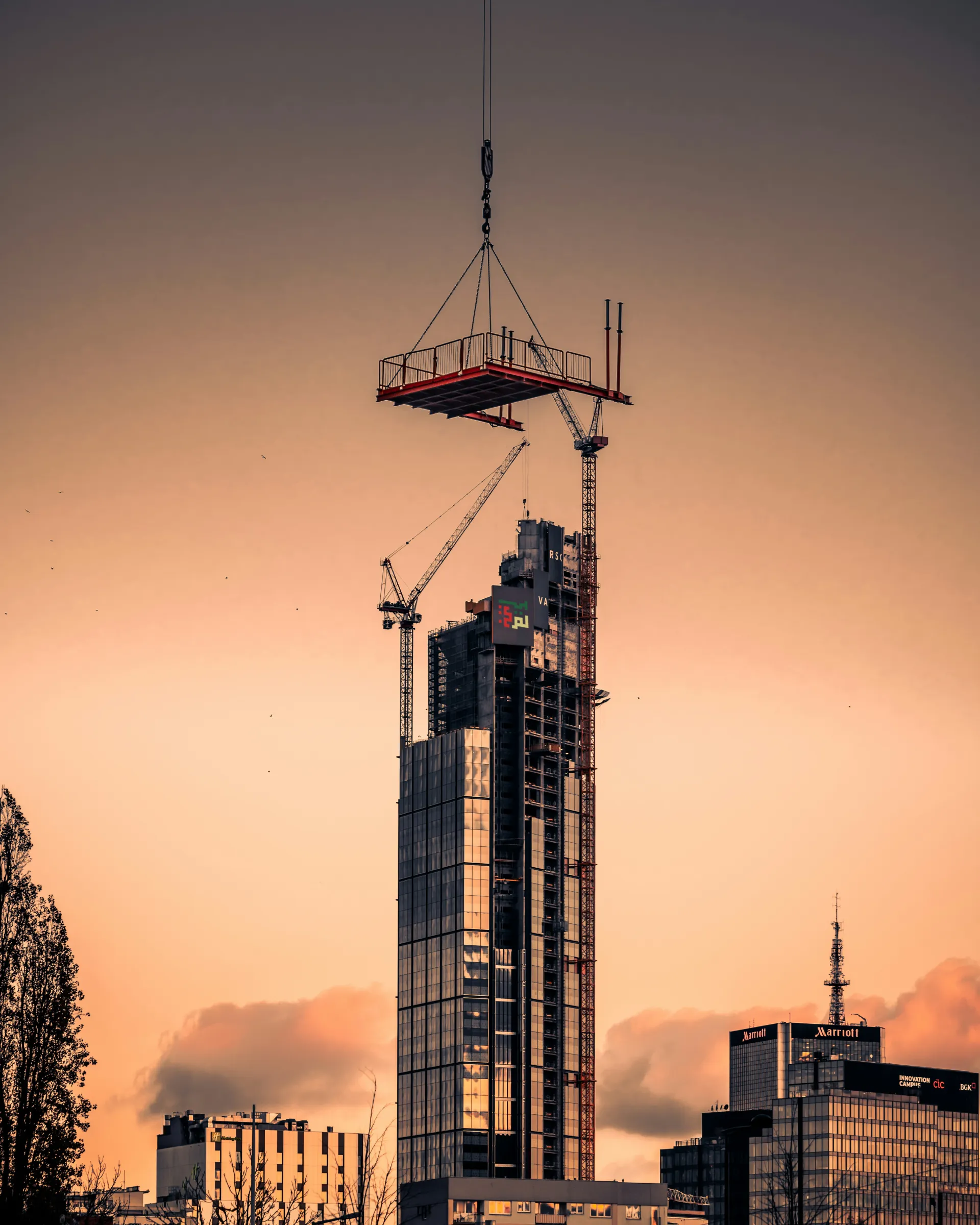 Modern building architecture